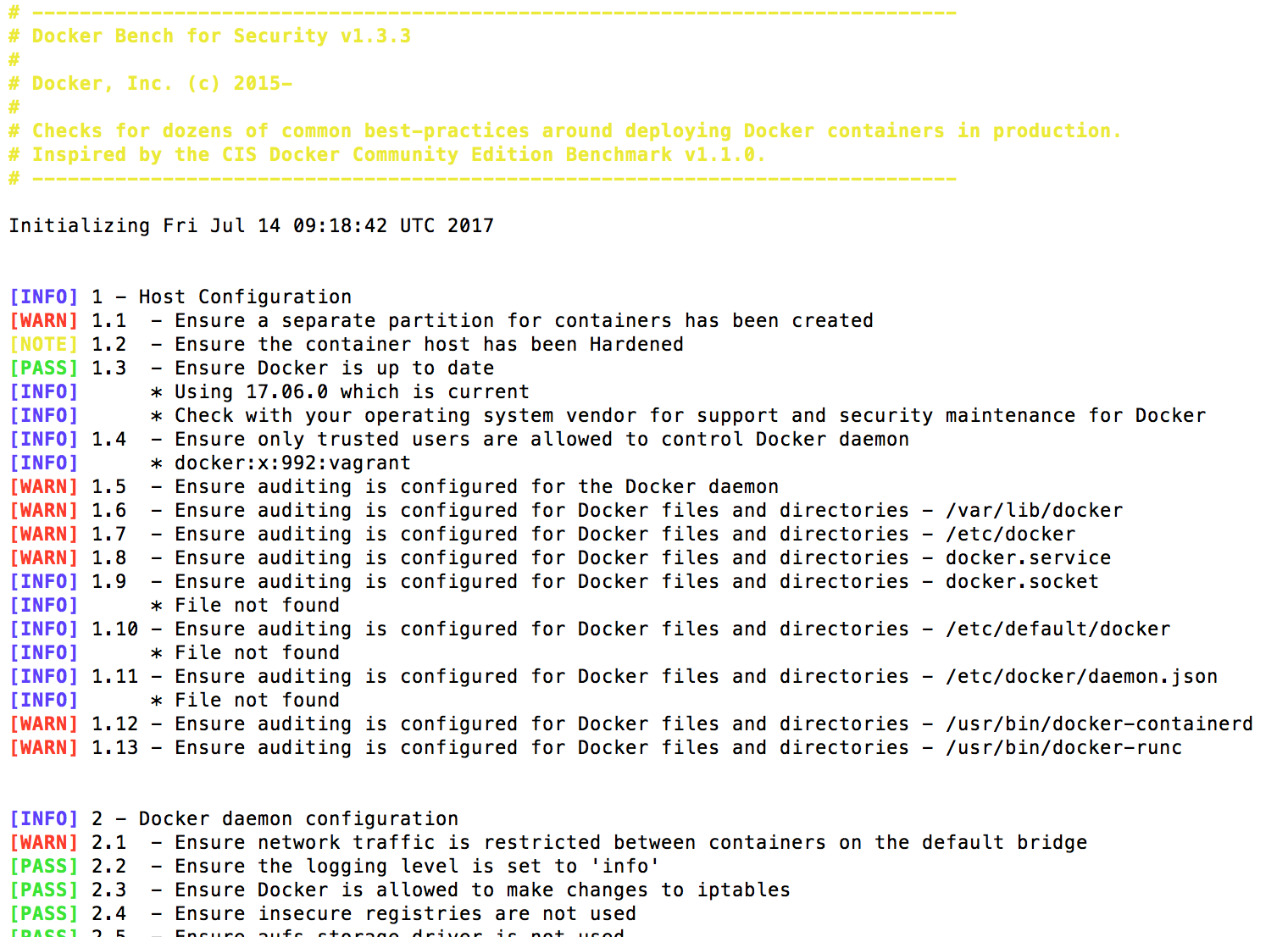 审计Docker主机安全性