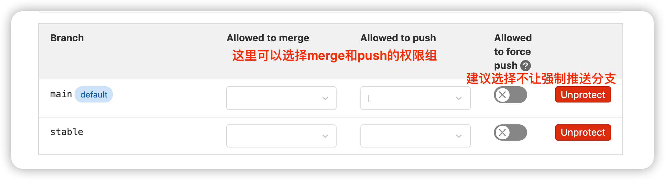 Git常见零碎问题汇总 - 分支保护提交