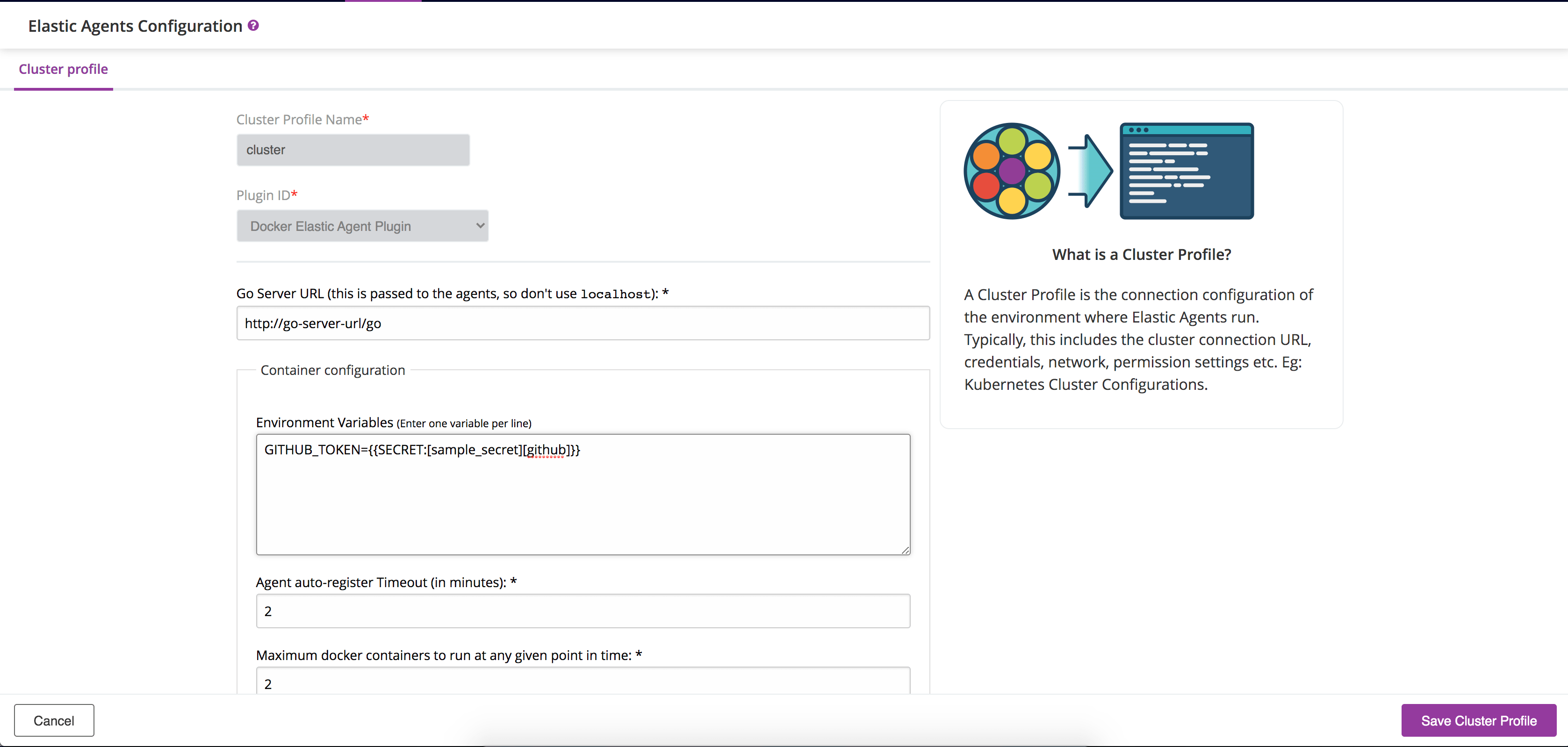 GoCD配置密码信息 - 引用和使用方式