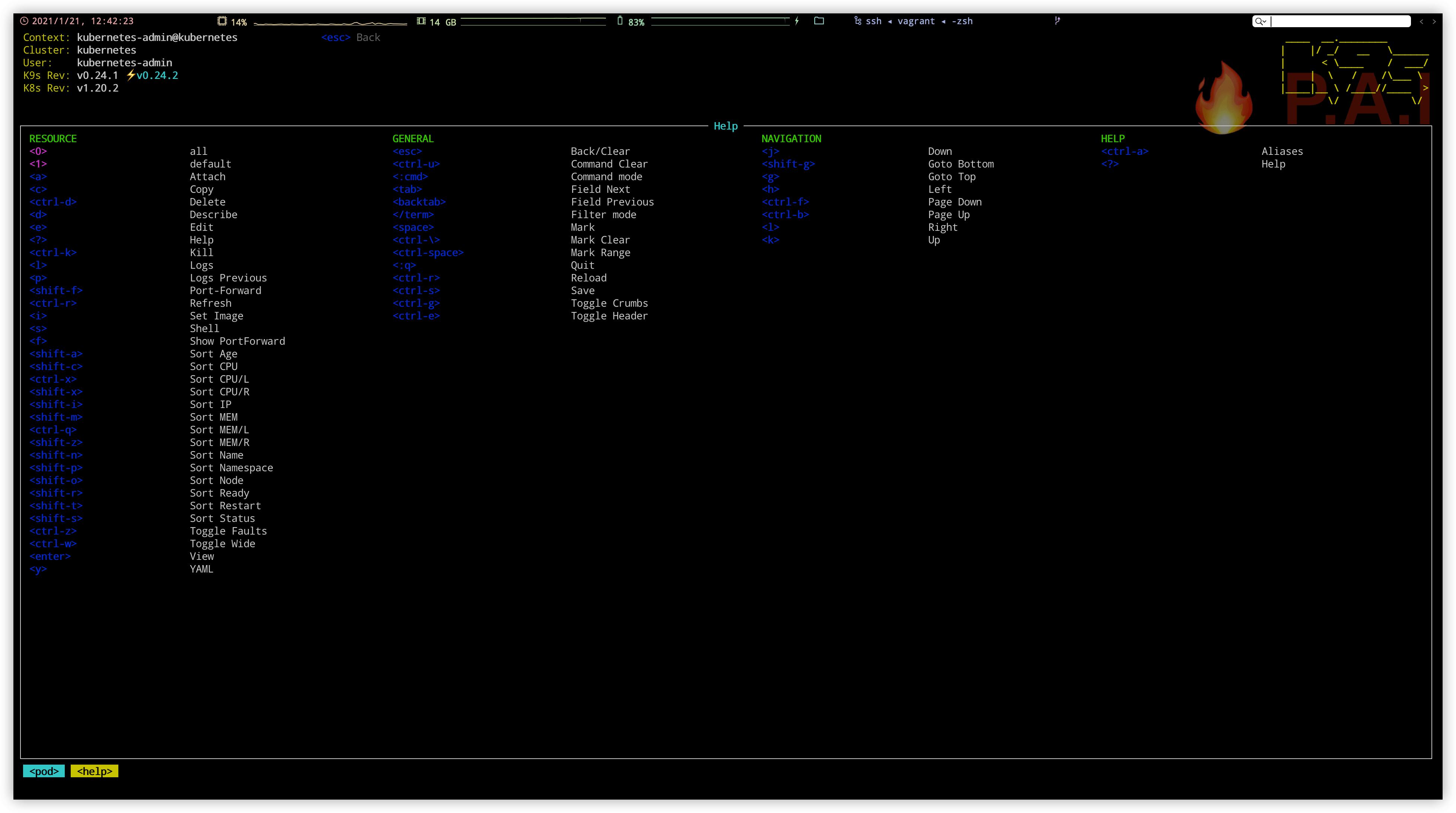 k9s加速k8s集群管理