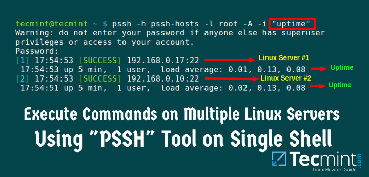 ParallelSSH系列工具介绍