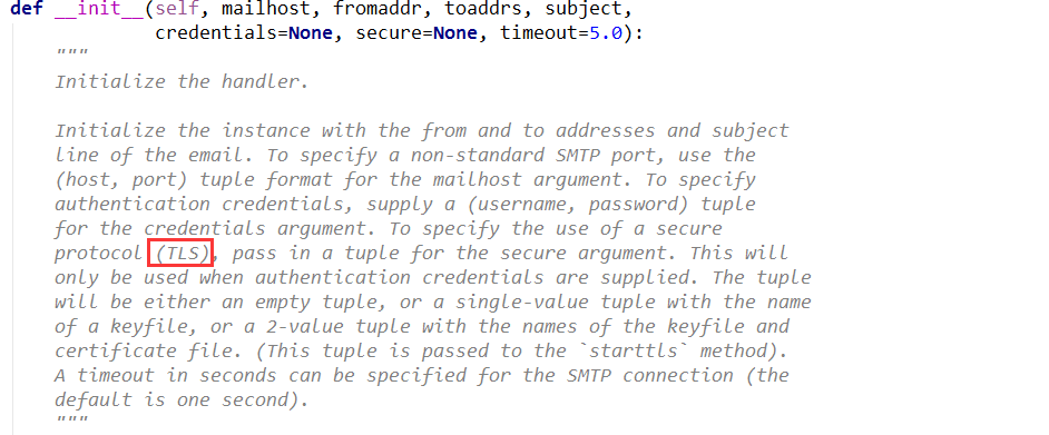 Python配置邮件发送日志